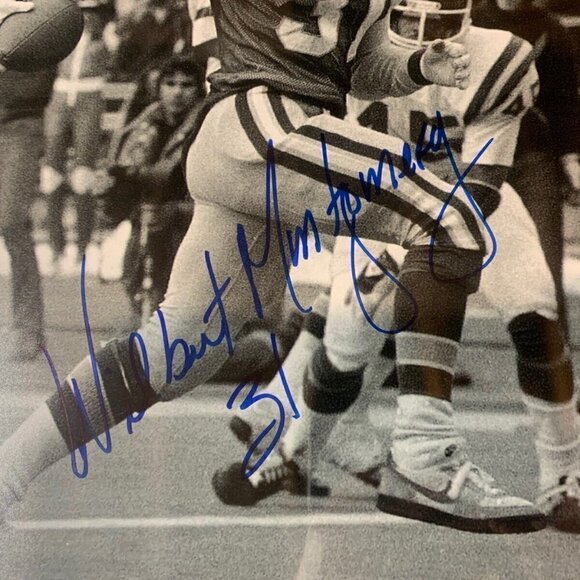 Wilbert Montgomery Autograph Signed Philadelphia Eagles 16x20 Photo Framed JSA - Picture 5 of 6